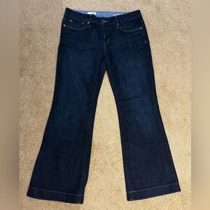 GAP Women's Dark Blue Flare Pants